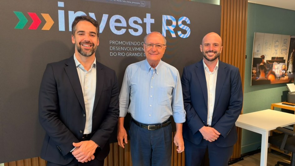 Em São Paulo, Leite e Alckmin discutem projetos estratégicos para o desenvolvimento econômico do RS